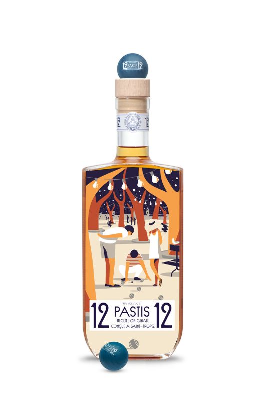 Distillerie Cristal Liminana - Pastis 12/12 - Saint-Tropez - France